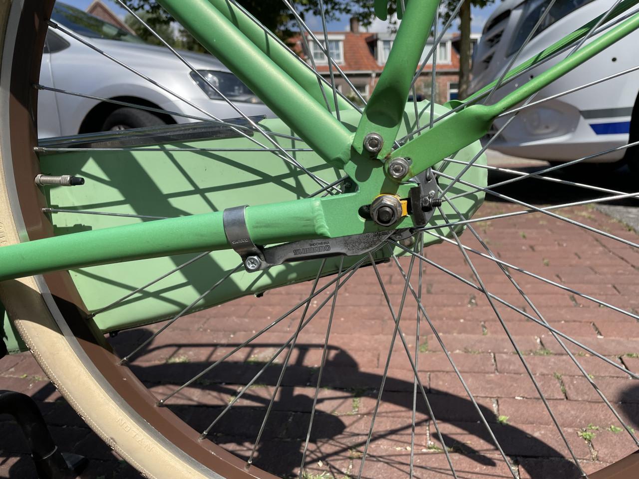 Altec Vintage 50 Groen Damesfietss nette staat !