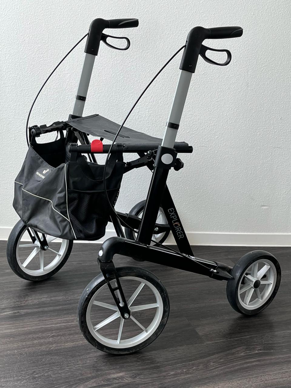 Rollator Explorer zwart