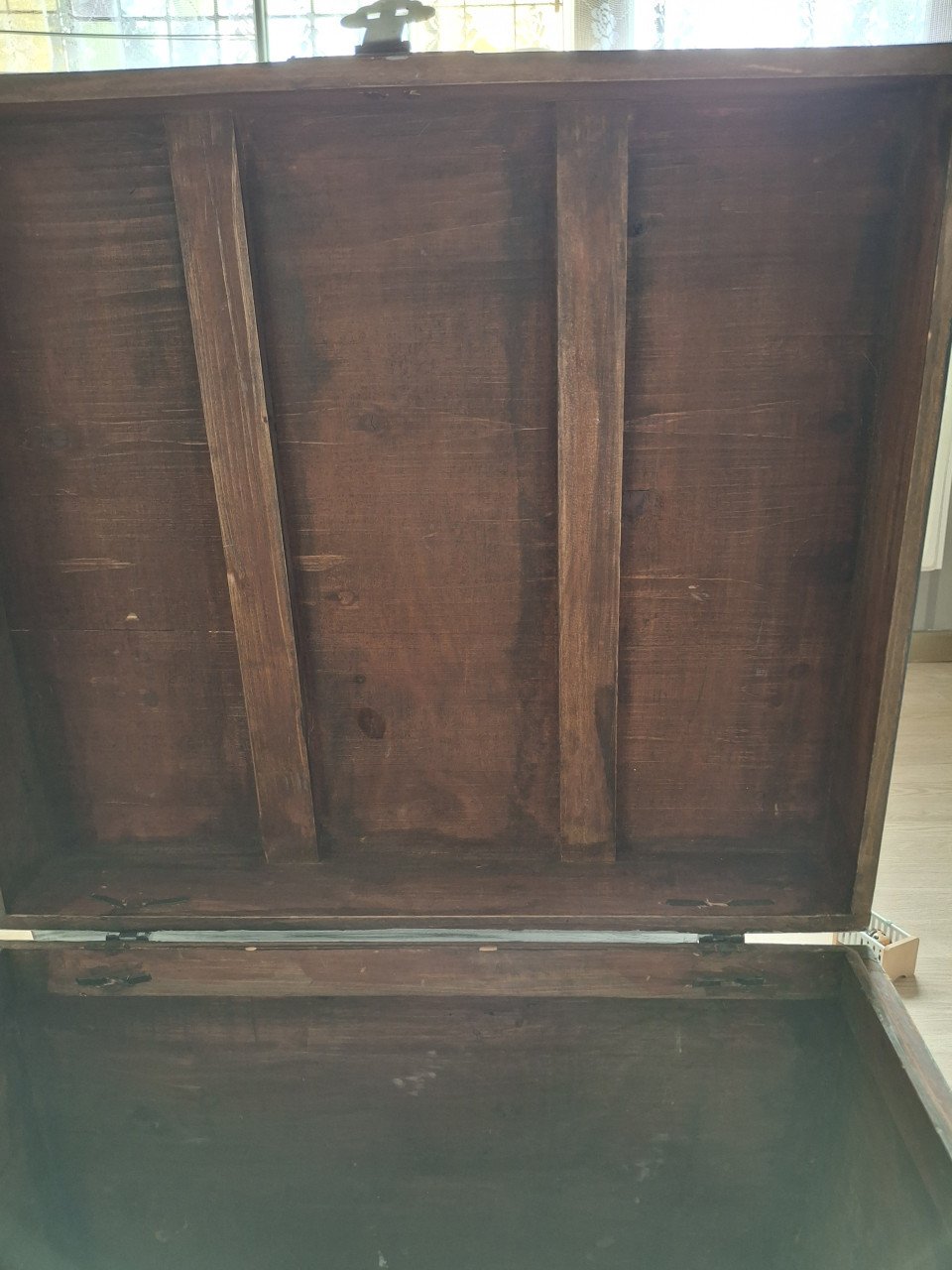 2 oude kisten vintage