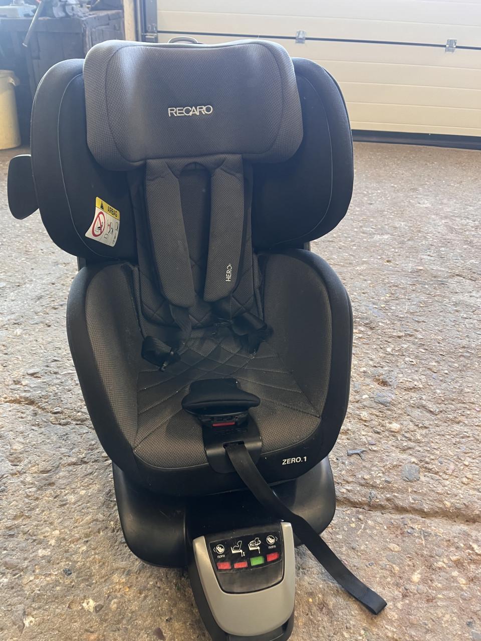 Recaro draaibare isofix kinderstoel/autostoel