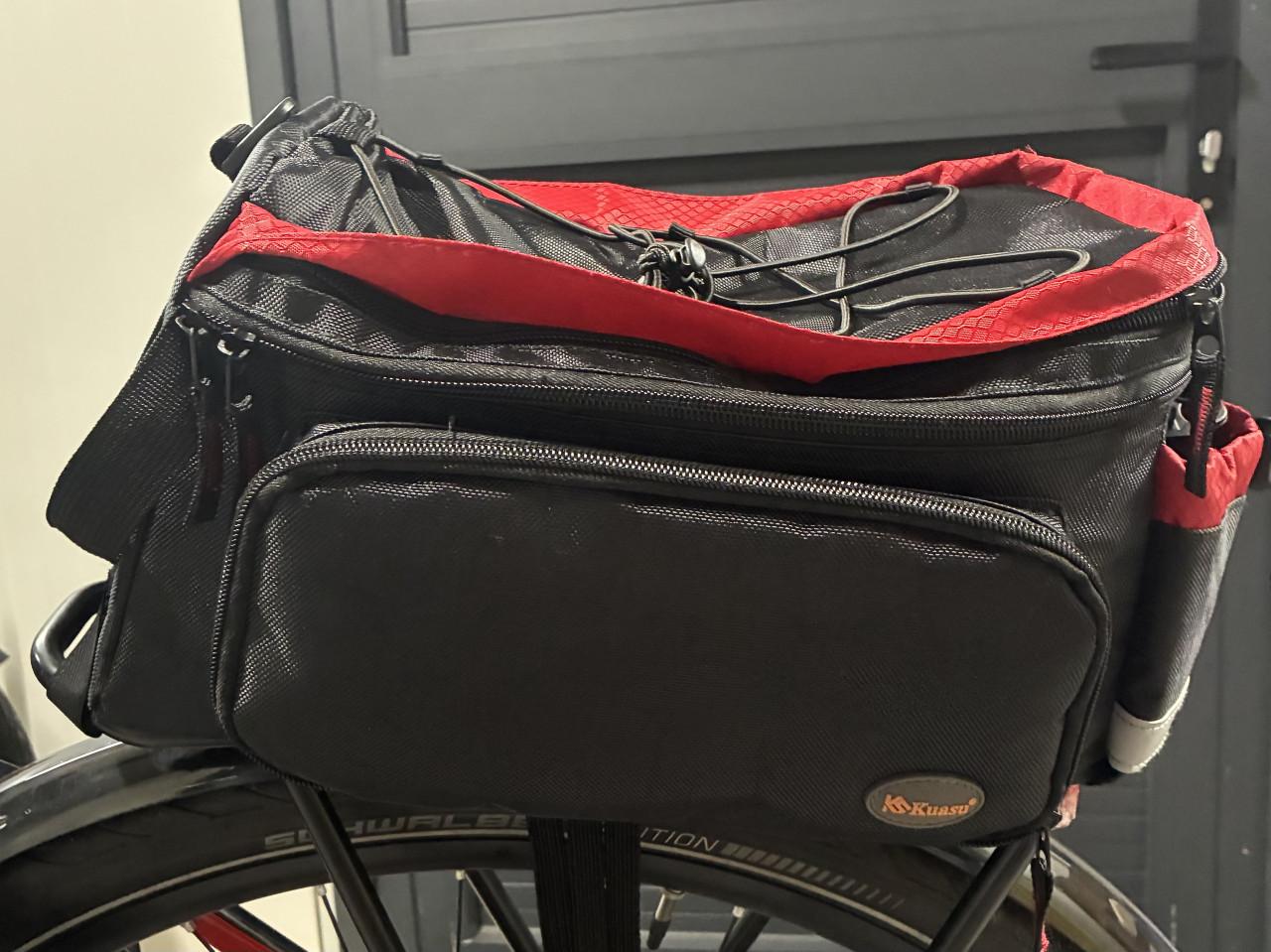 Fietstoptas bagagedrager