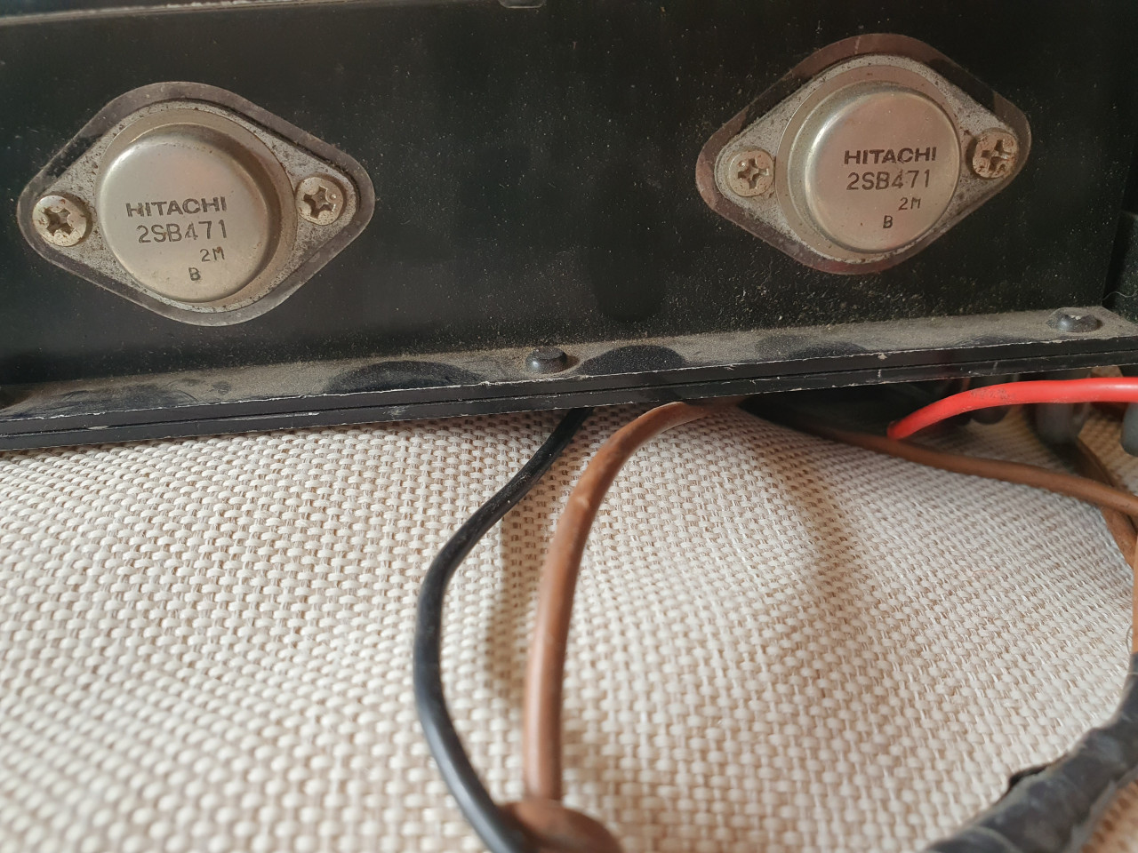 Zeldzame TOA solid state car amplifier CA 710 met microfoon...