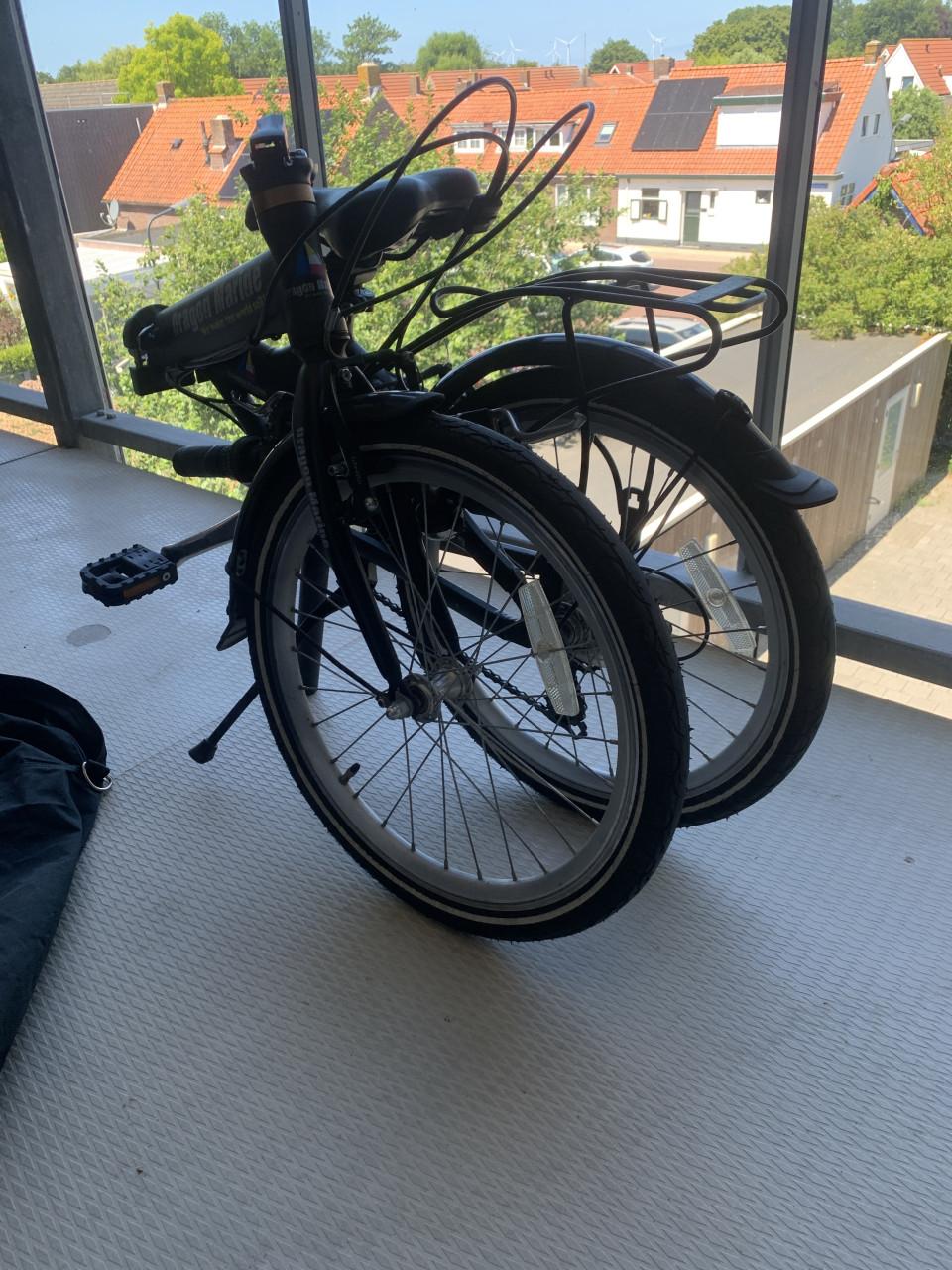 Vouwfiets met 6 versnellingen