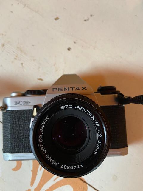 Fotocamera's Pentax en Praktica inclusief accessoires in 1 koop