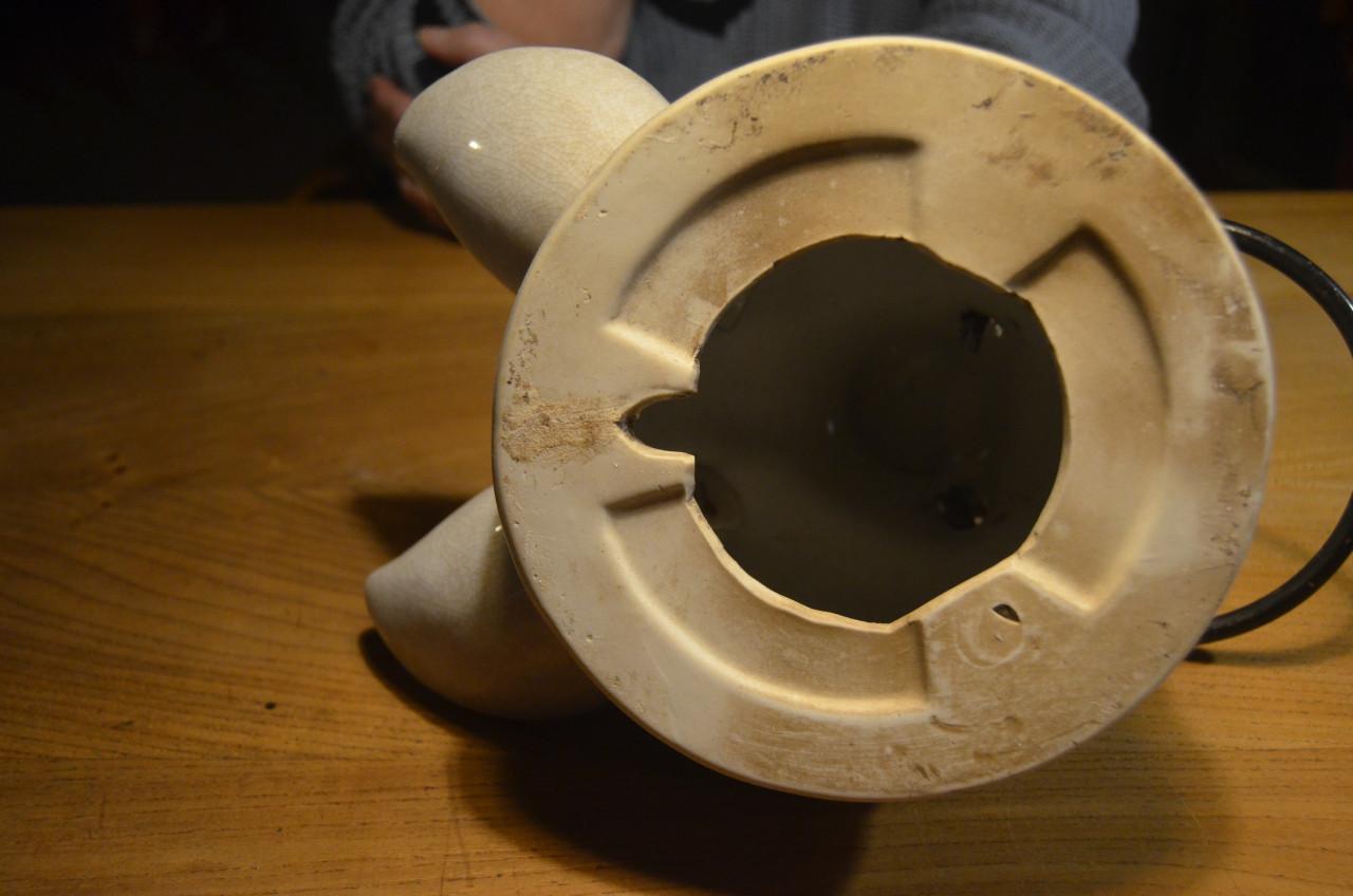 Varken om je doeken op te hangen, keramiek.