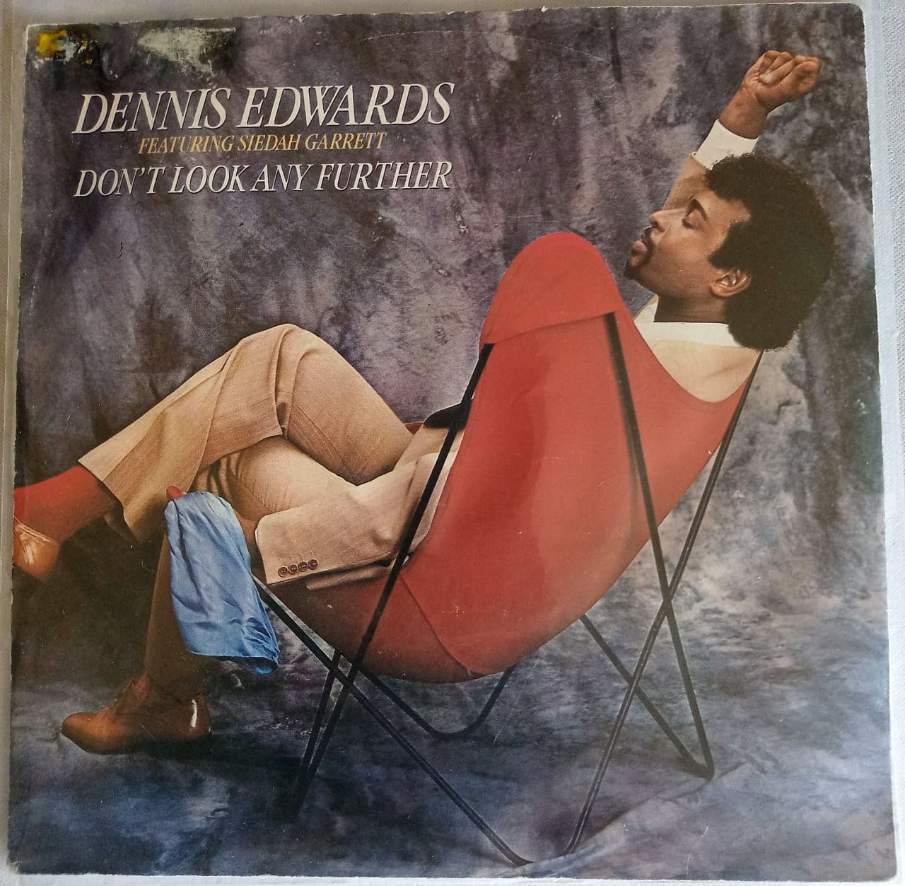 Single Dennis Edwards & siedah garrett - Don't look any further. VG+
