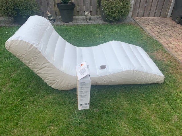 Oplaasbare strand stoel / bed