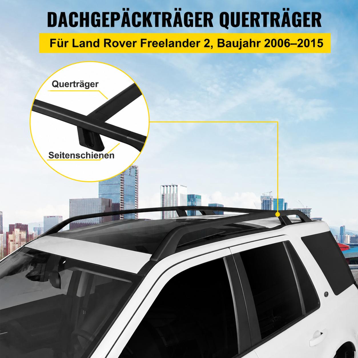Complete dakrailset Land Rover Freelander 2 2006–2015