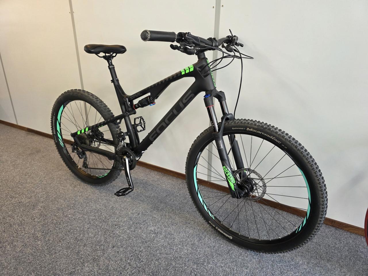 Schitterende Focus full suspension mountainbike
