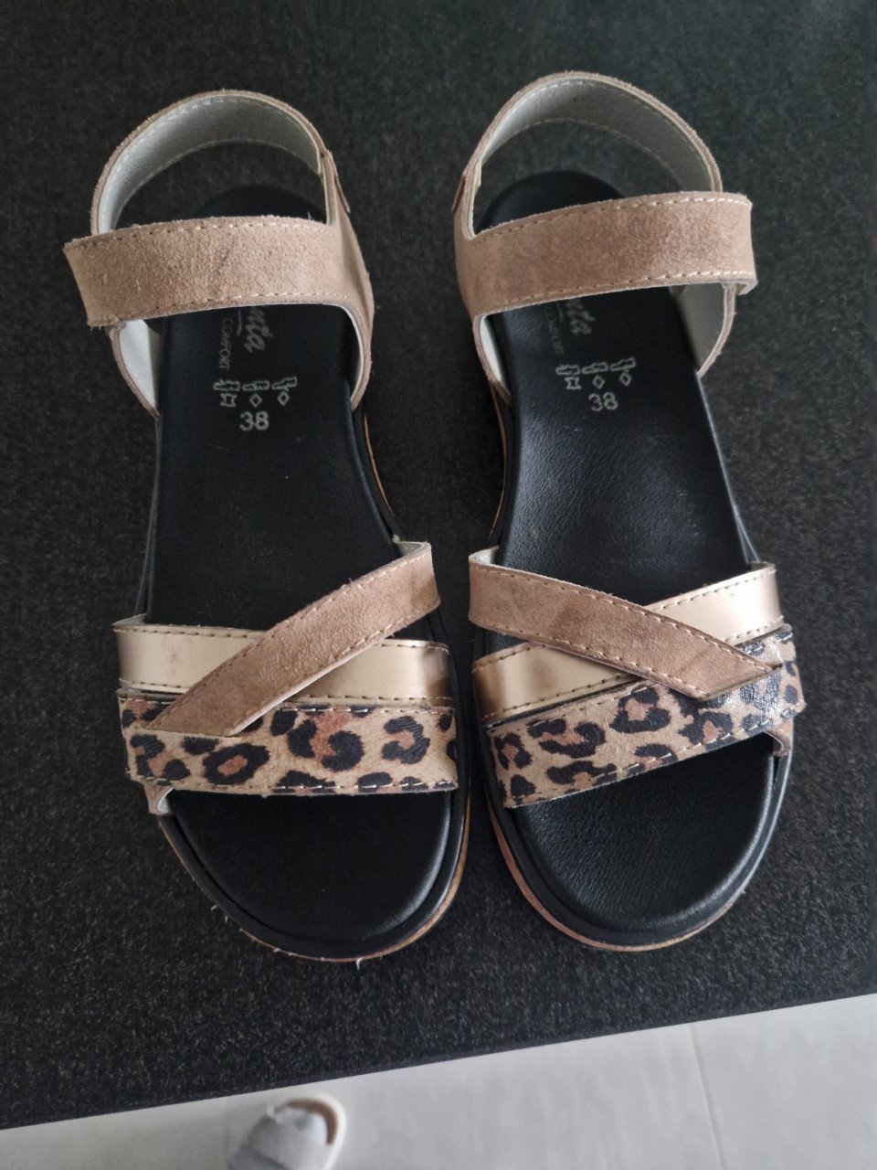 Lianta comfort dames sandal en maat 38.en.en