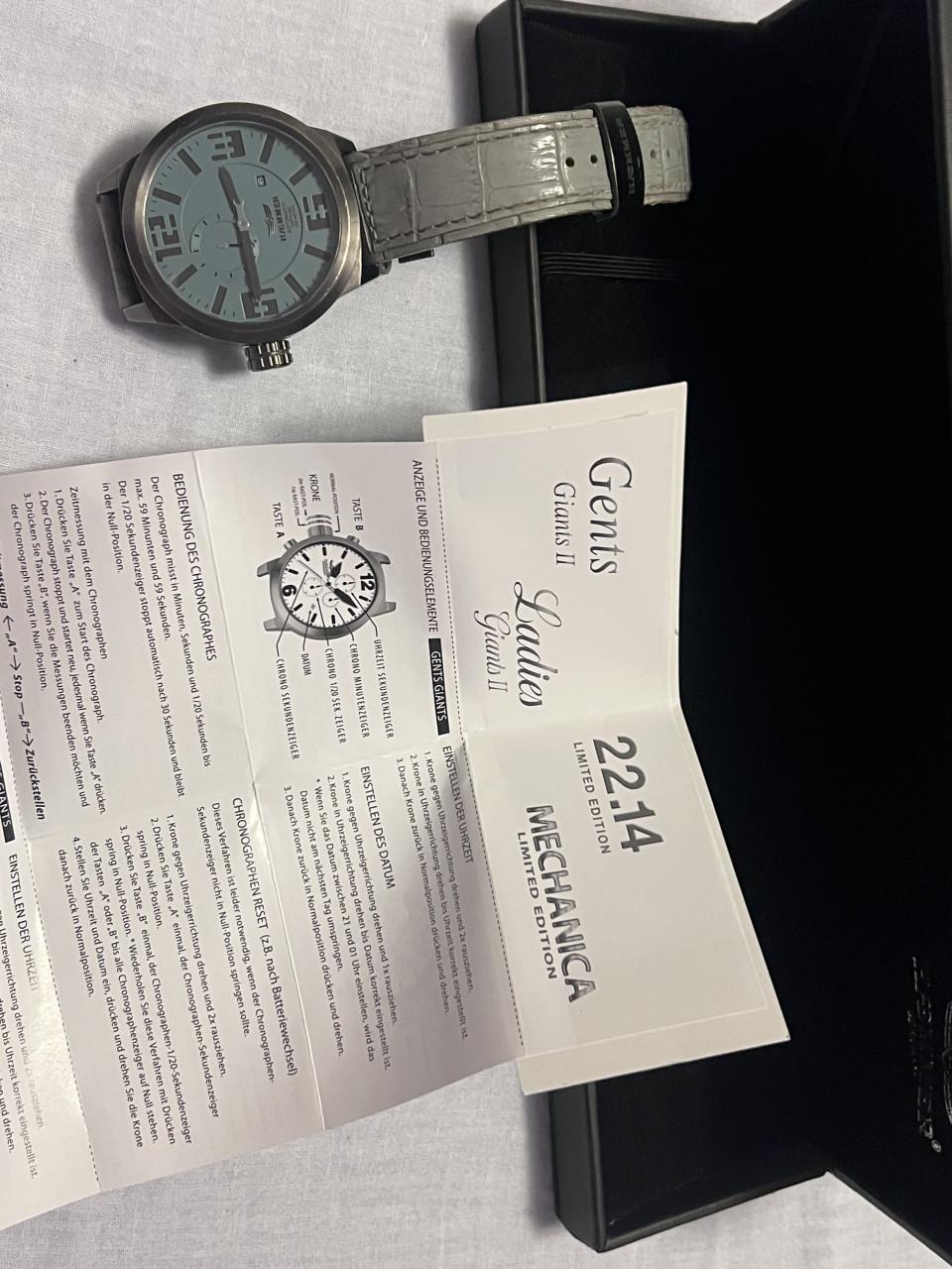 Haemmer HM-02 Titana Mechanica Herenhorloge 50 mm Automatic