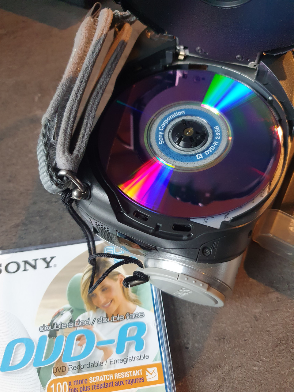 Werkende complete Sony DCR-DVD 92E – PAL DVD Handycam/videocamera