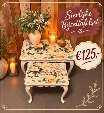 Romantische Bijzet tafeltjes