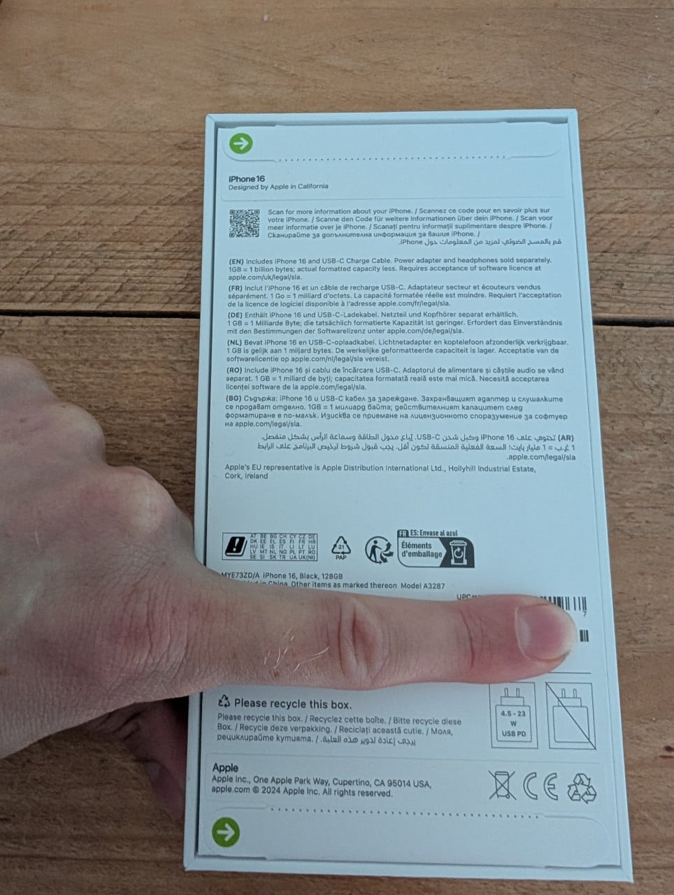 Iphone 16 nieuw ongeopend