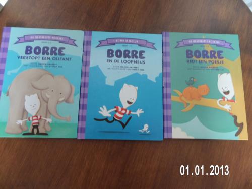 3 Borre Boekjes.