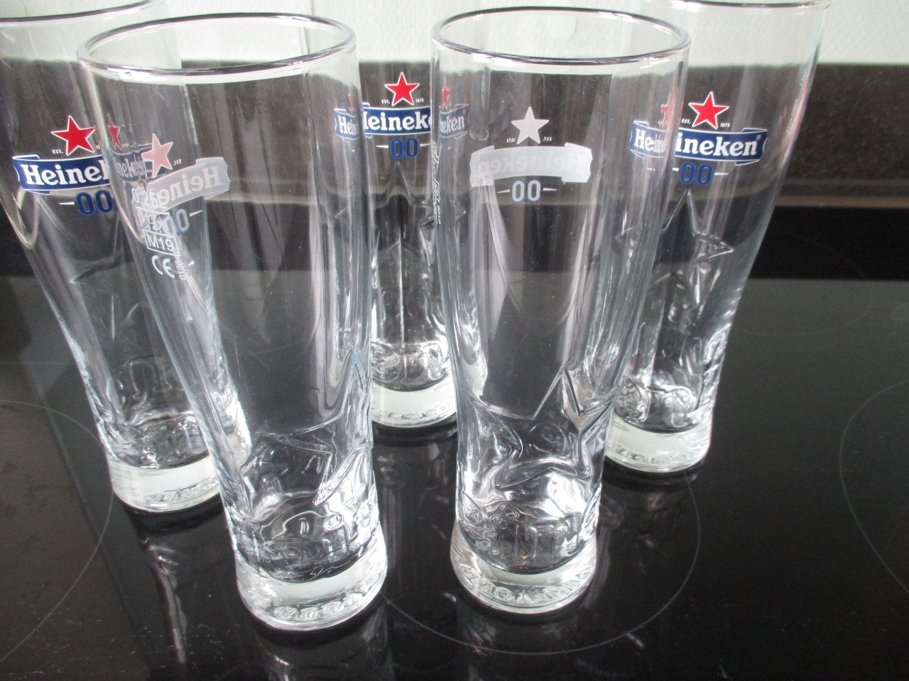 15 heineken glazen