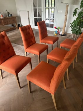 6 Eetstoelen