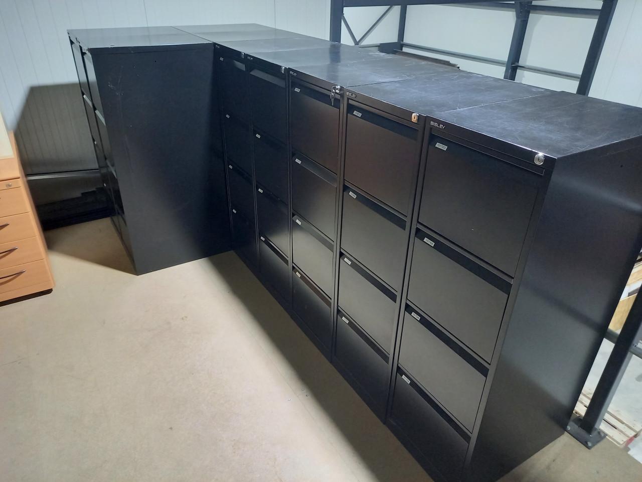 Dossierkast metalen ladekast bisley