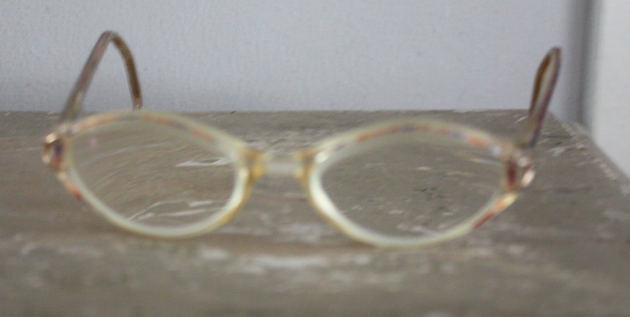 Vintage bril op sterkte