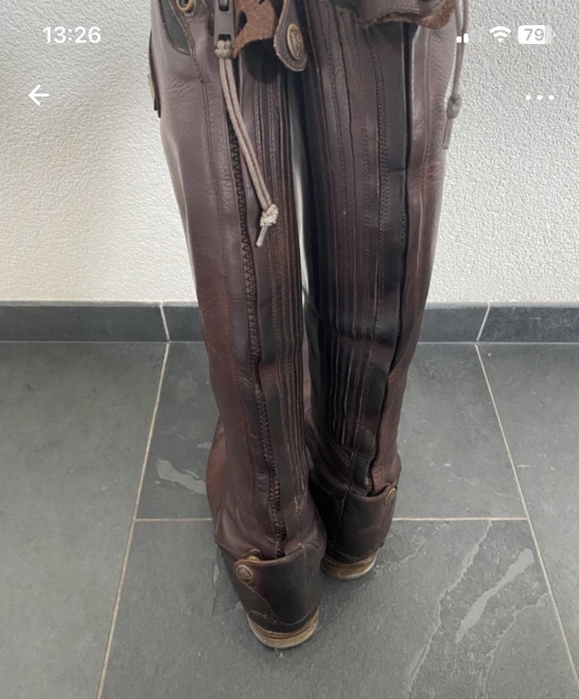 Lederen rijlaarzen Mountain Horse