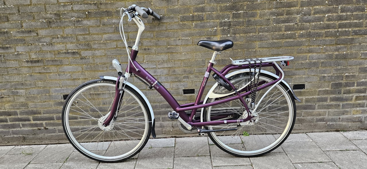 Batavus damesfiets unieke kleur