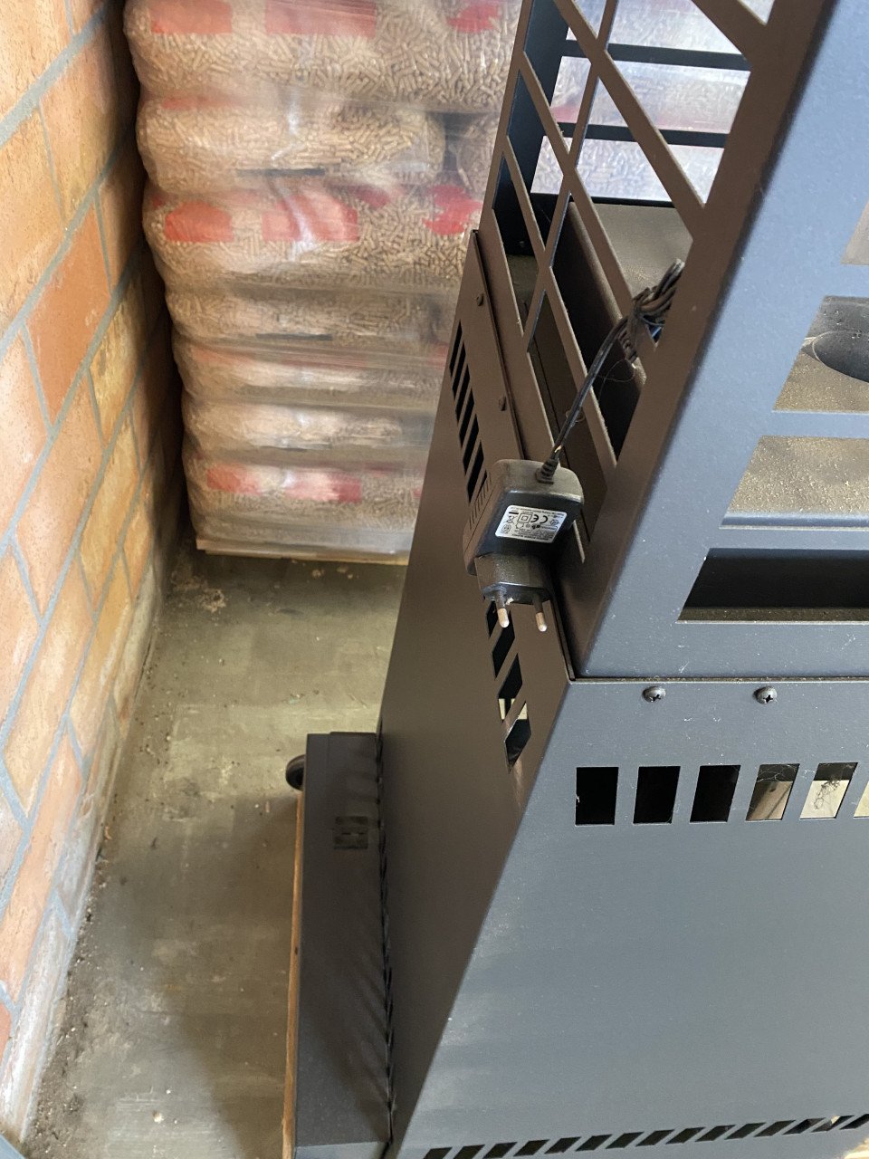 Pellet Terras verwarmer
