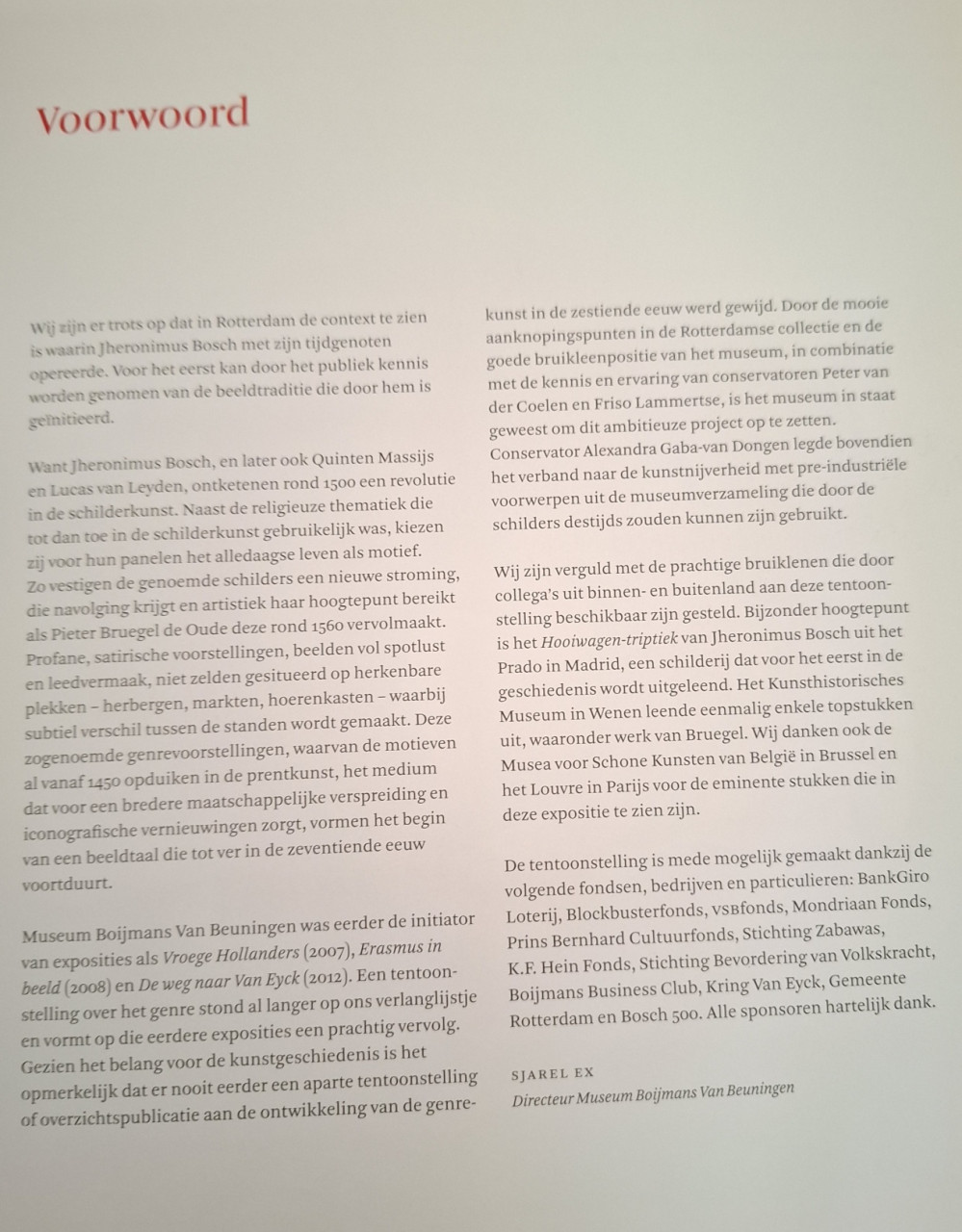 De ontdekking van het dagelijks leven Van Bosch tot Bruegel
