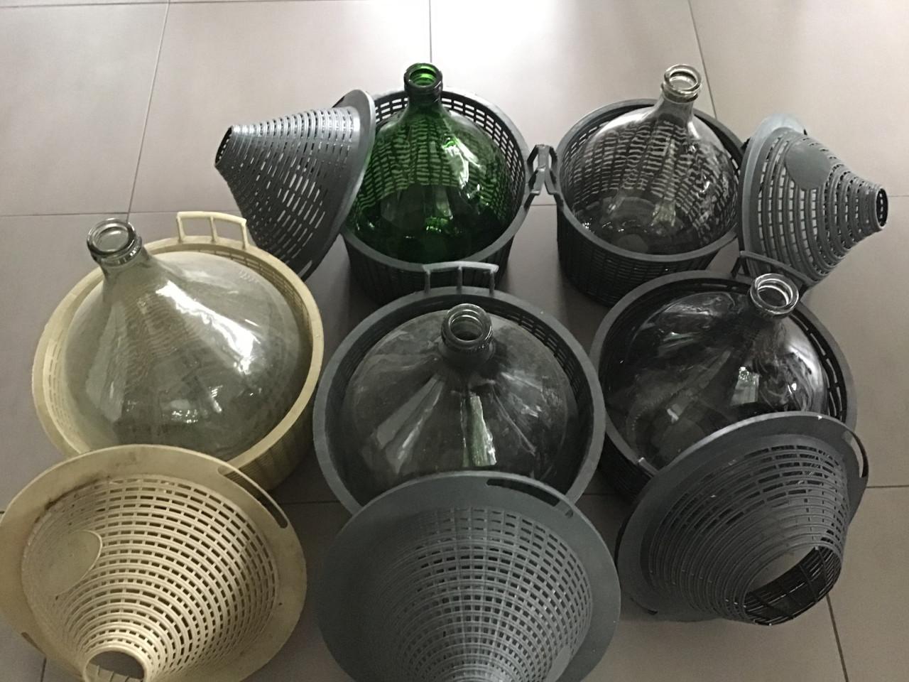 Mandflessen ( van 15 toten met 25 liter)