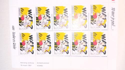 Postzegels  velletjes