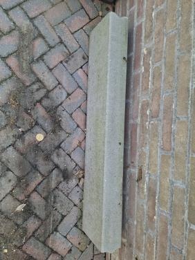 Beton banden opsluitbanden 7 stuks