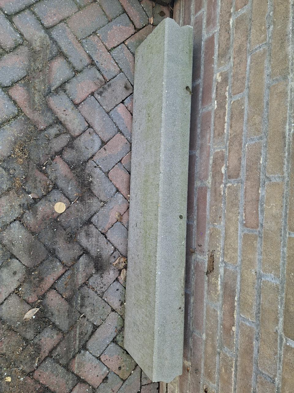 Beton banden opsluitbanden 7 stuks