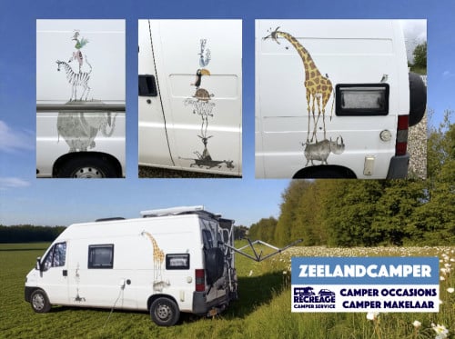 4 persoons Fiat Ducato buscamper – Ideaal voor het hele gezin