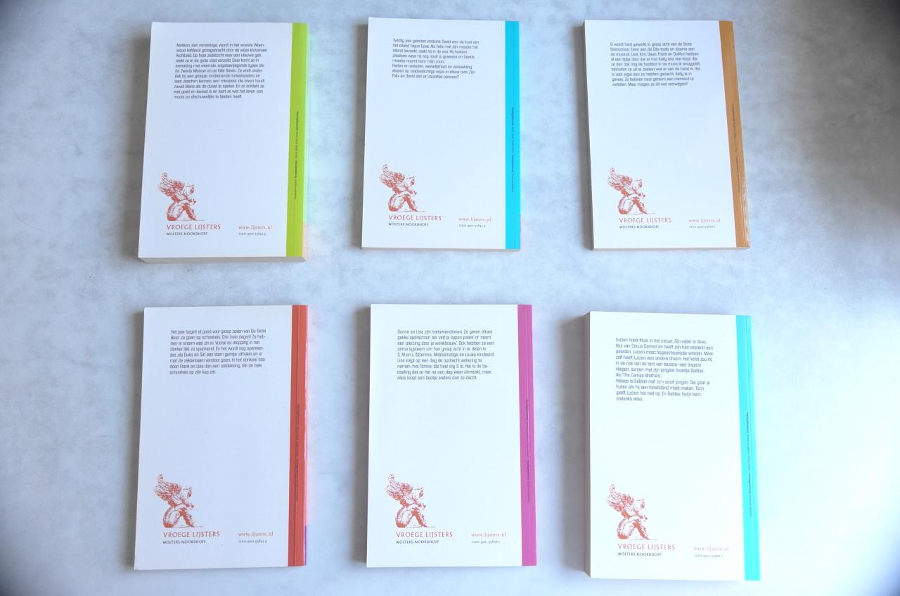 8 verschillende kinderboeken, nivo > 8E