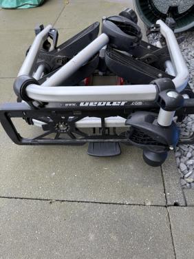 Uebler x21 opvouwbare / kantelbare fietsendrager