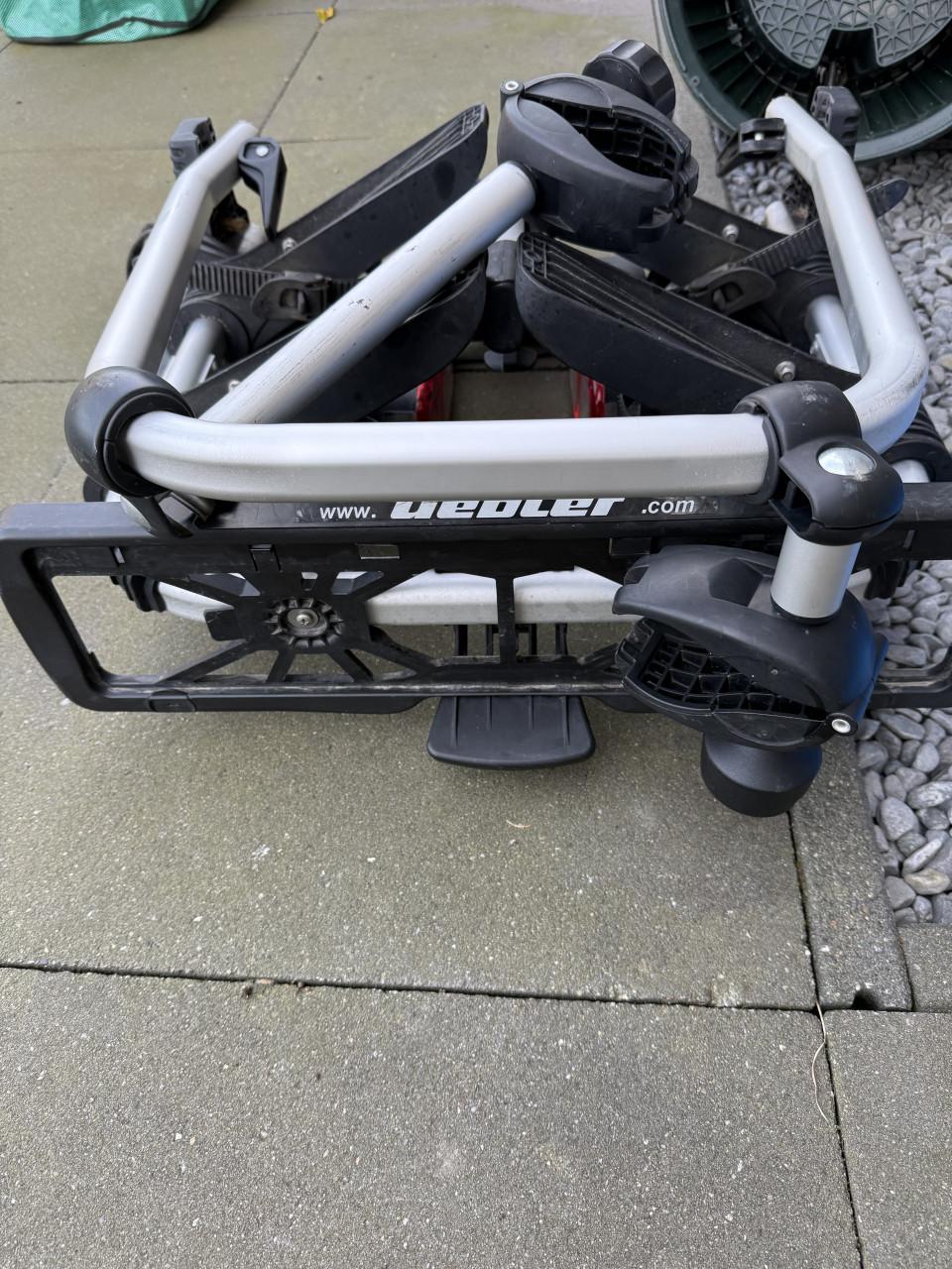 Uebler x21 opvouwbare / kantelbare fietsendrager