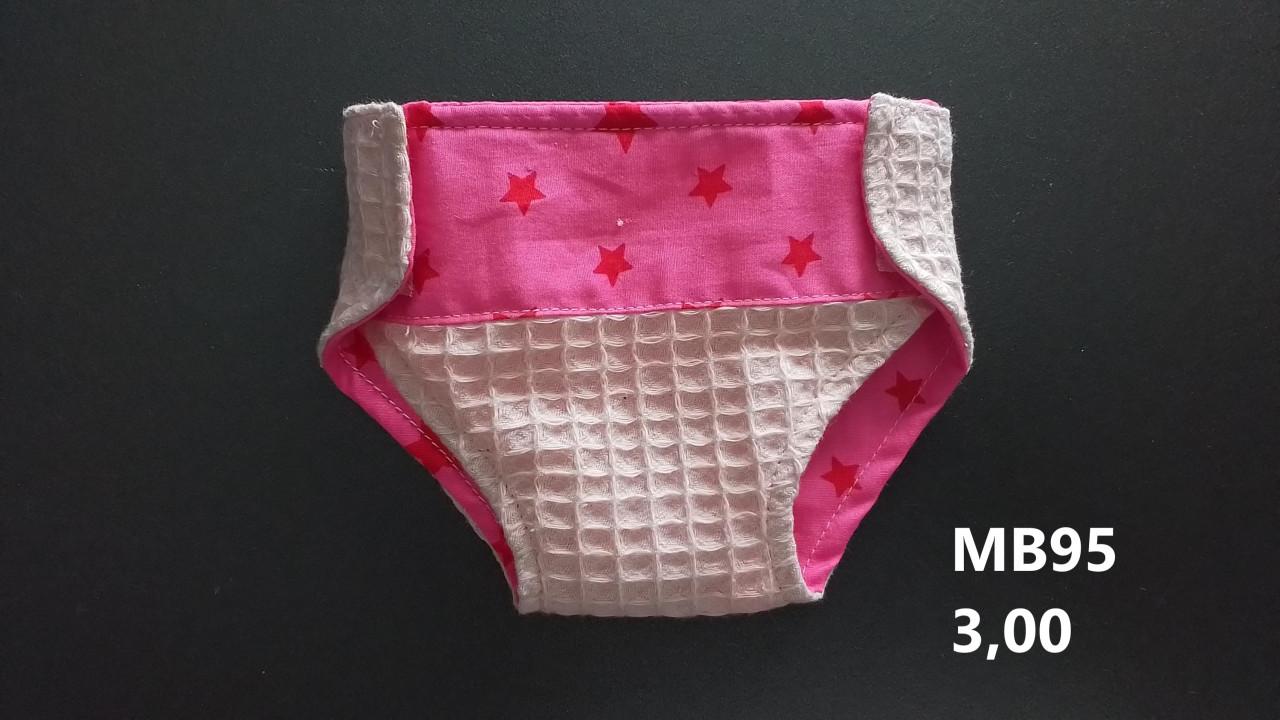 Poppenkleertjes baby born. Luier. Opbrengst KiKa.