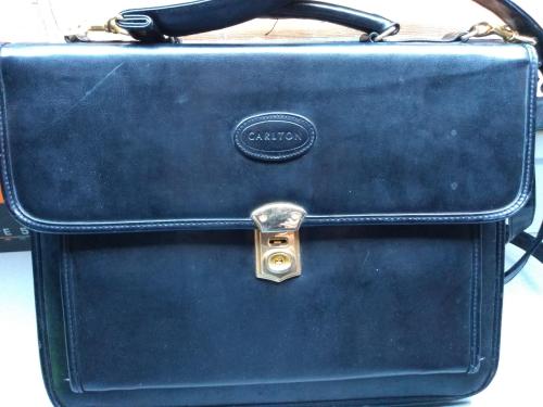 Leren tas