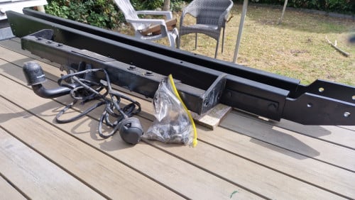 Trekhaak met Chassisverlenging Camper