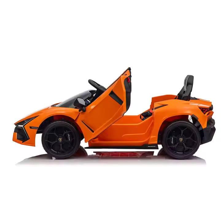 Elektrische Kinderauto 12V – Lamborghini Revuelto | Oranje
