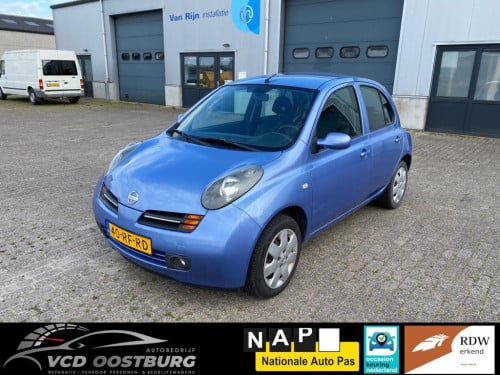 Nissan Micra 1.4 tekna nieuwe apk, trekhaak, airco