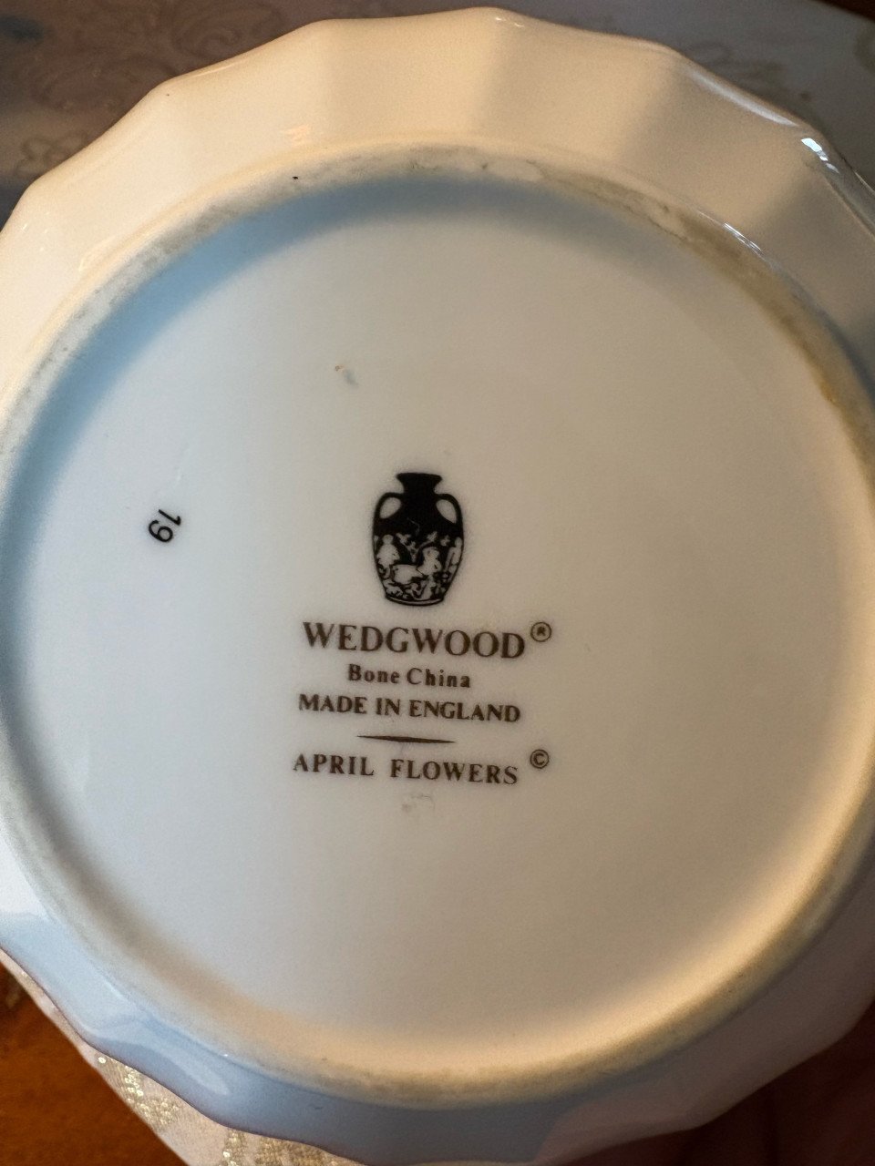 Wedgwood melkkannetje + suikerpotje