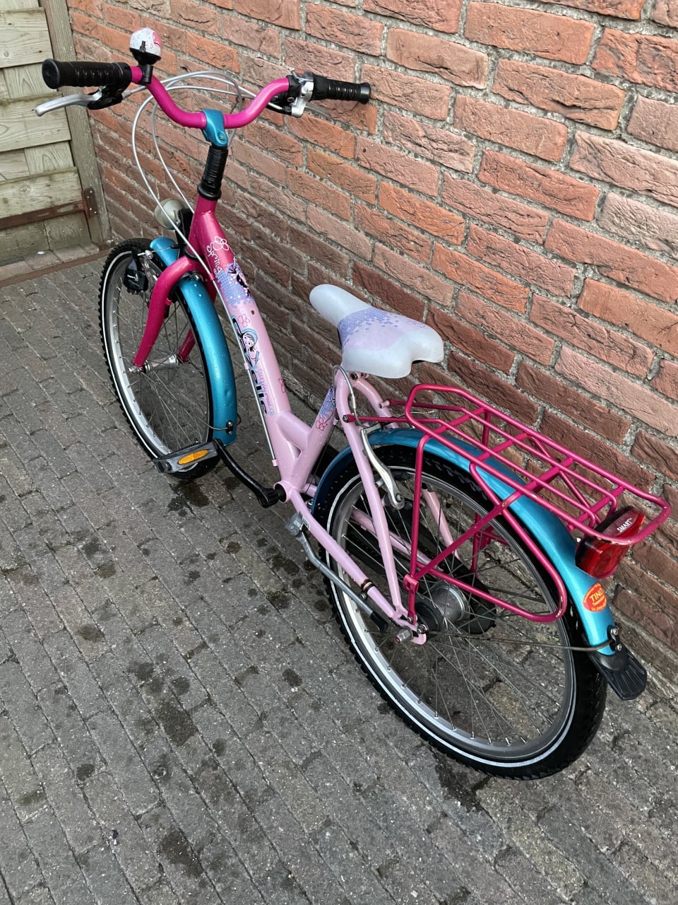 Gazelle Spring 22 inch. Meisjesfiets. 3 versnellingen.