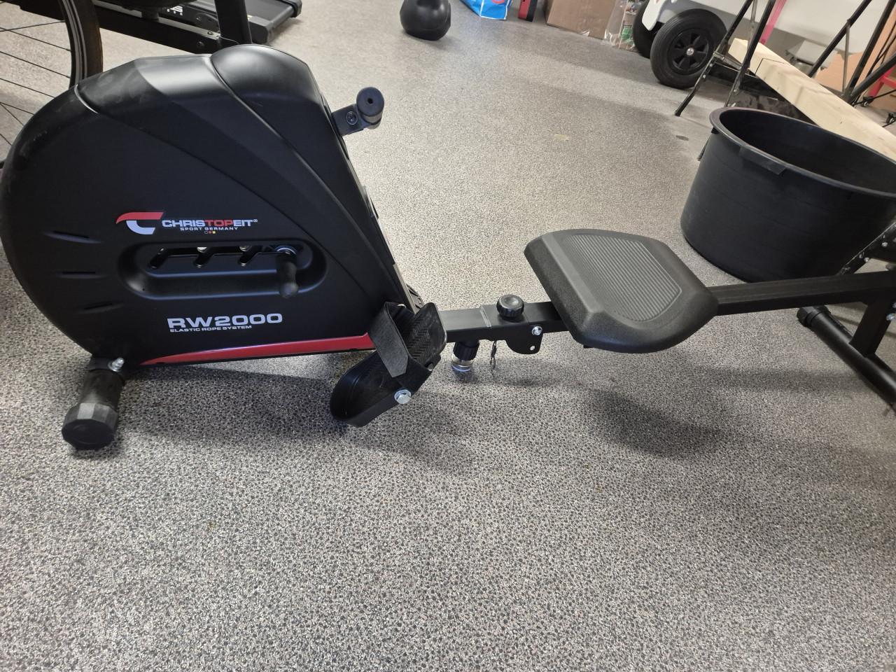 Roeiapparaat + gratis home trainer