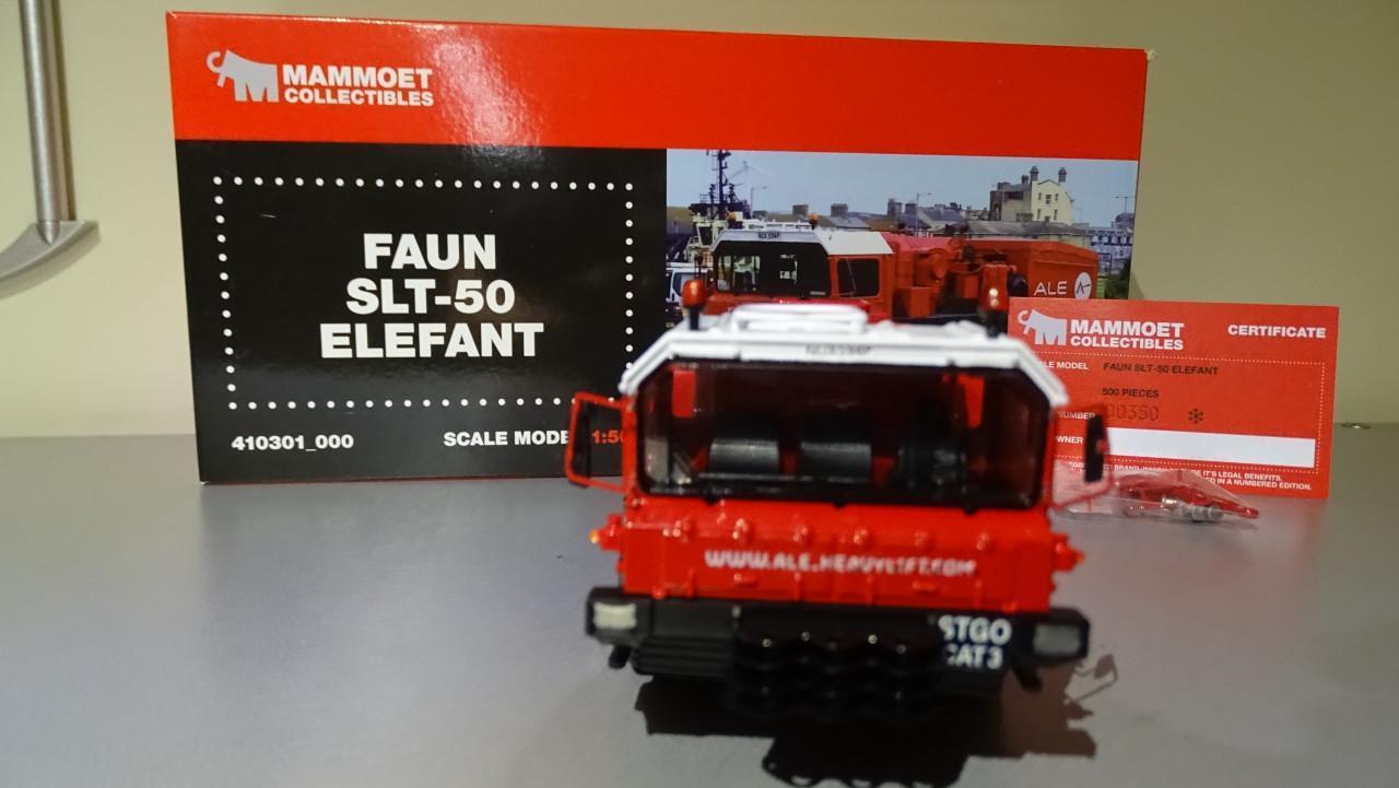 Faun SLT-50 Elefant ALE / Mammoet nieuw in ovp IMC