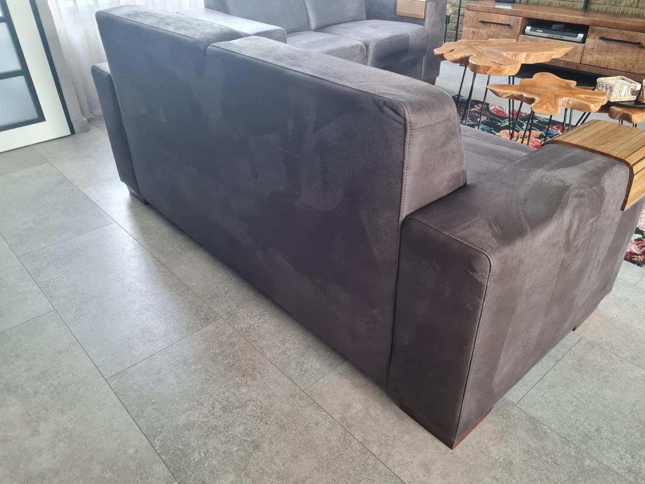 Como Bankstel 2 + 2.5 zits microleder **KOOPJE**