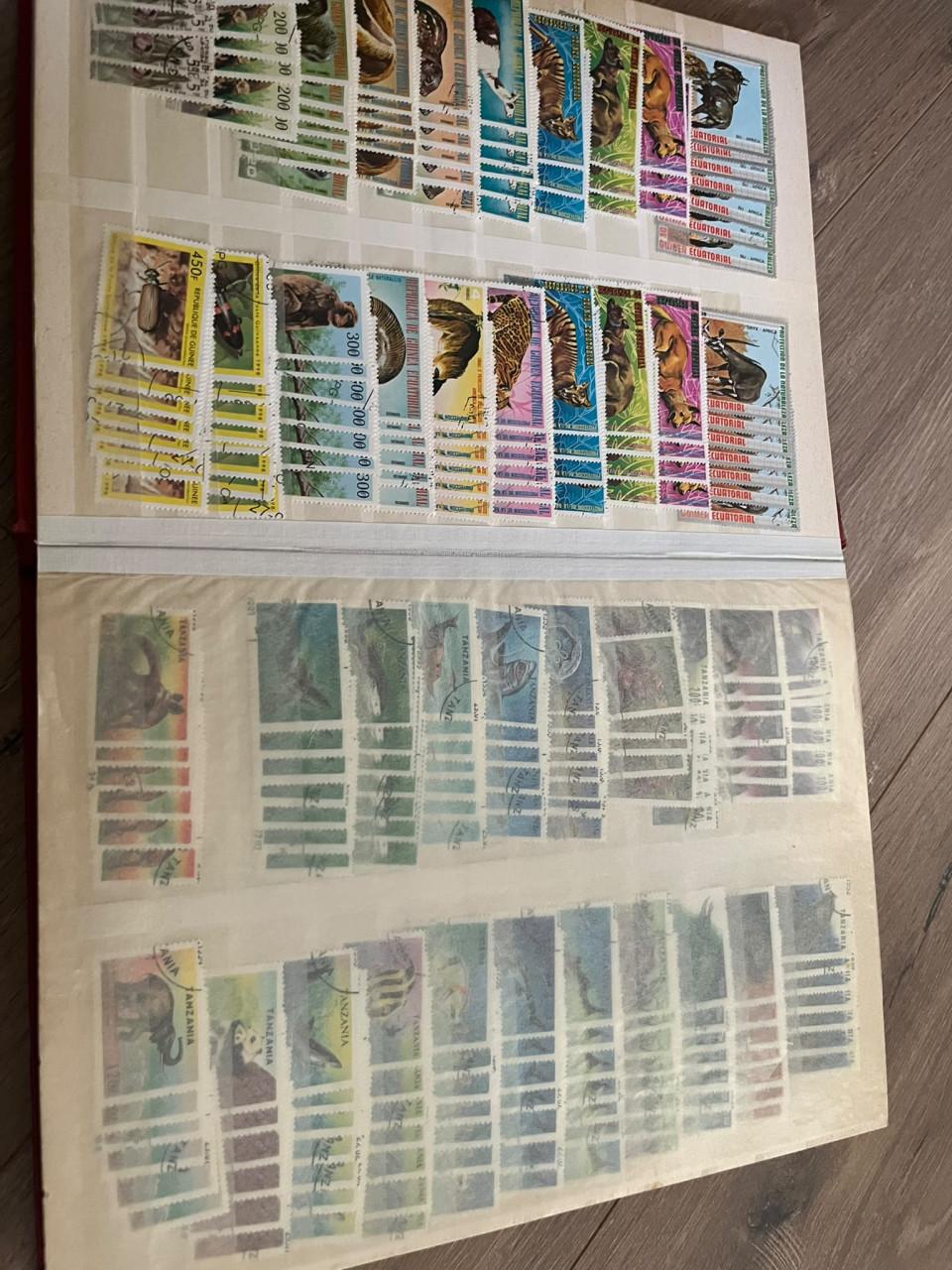 Dik album met motief dieren/fauna