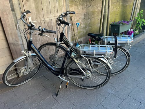 2x elektrische fietsen 575 euro sparta