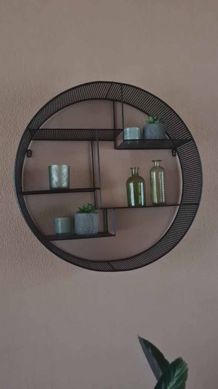 Glasschilderij en wandrekken te koop