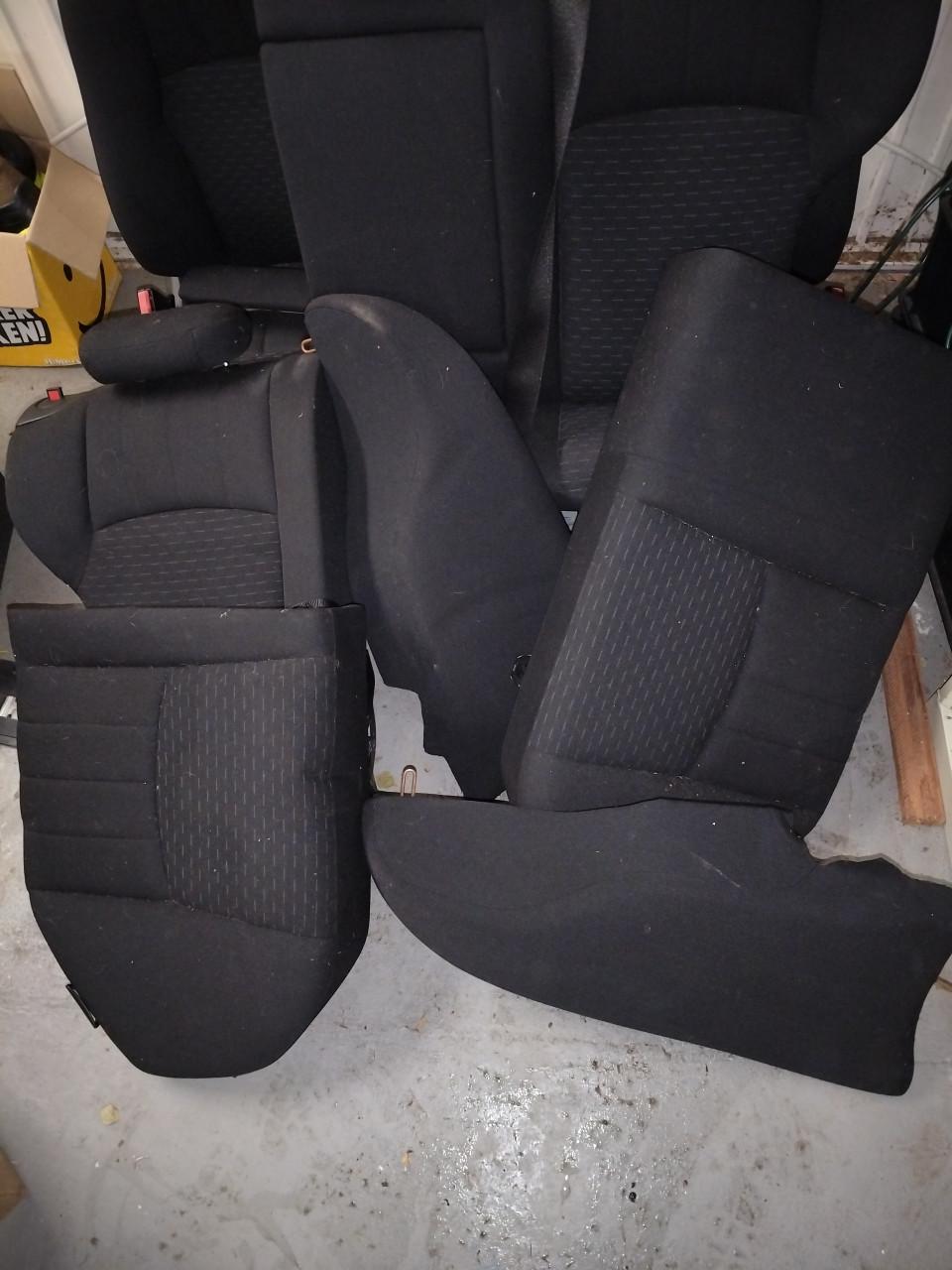 Bekleding / interieur mercedes C klasse stof