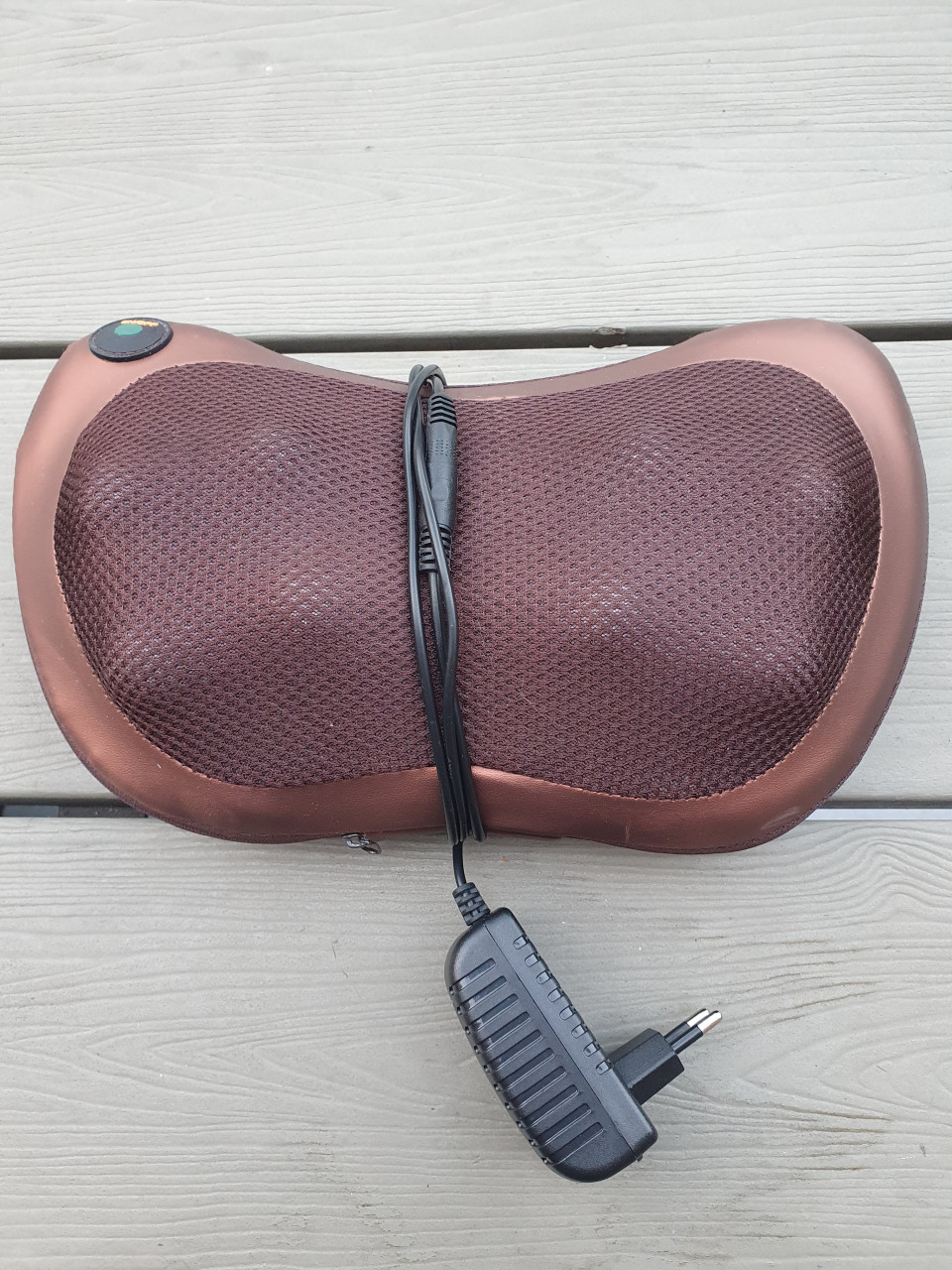 Zgan leuk verwarmend Massagekussen van het merk Medisana...